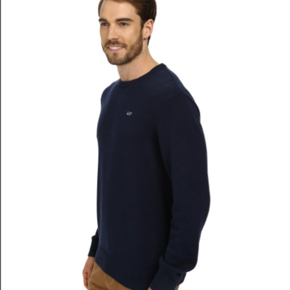 Vineyard Vines Large Navy Crewneck Sweater - Picture 3 of 5